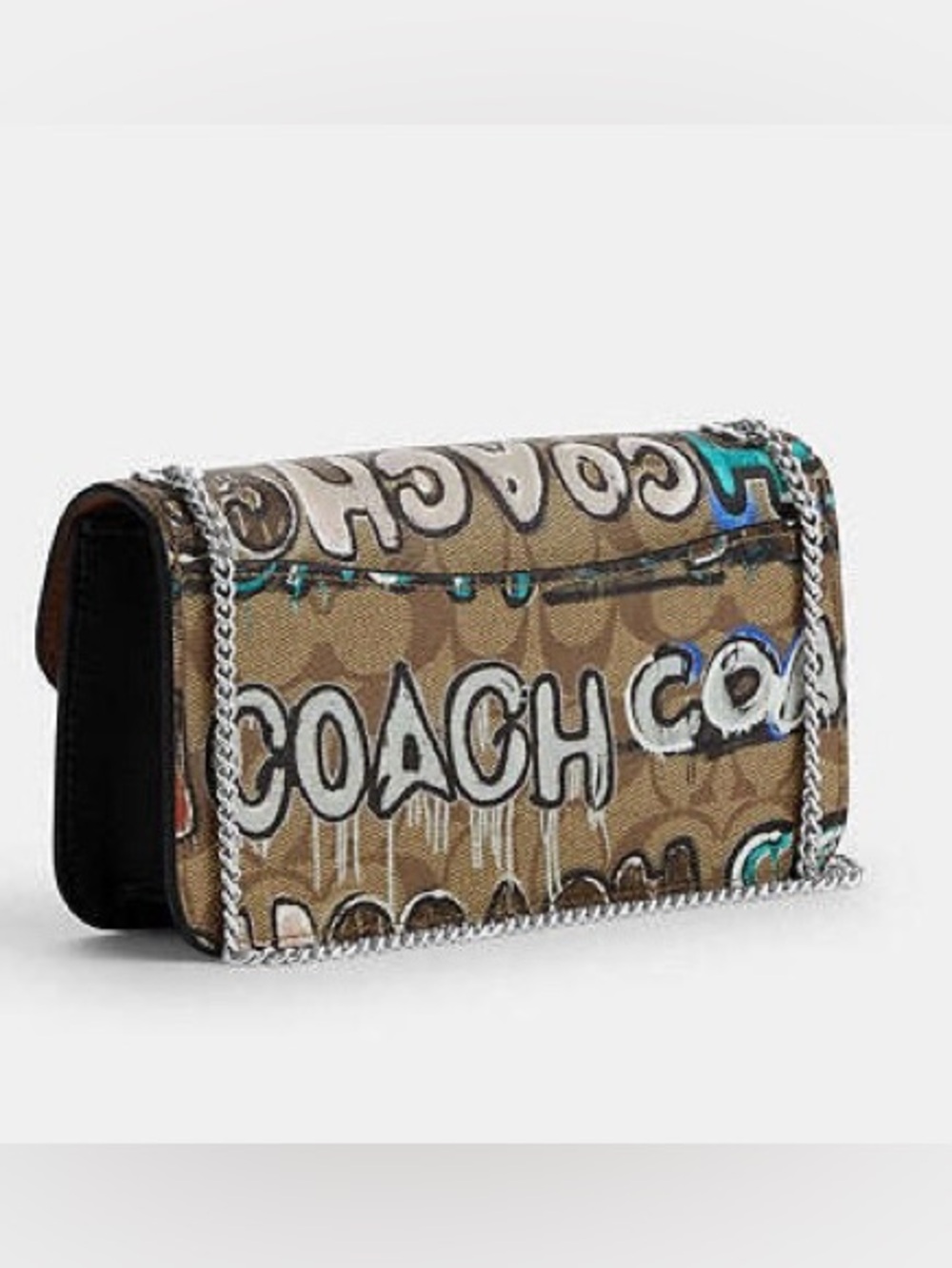 NWT Rare Coach X Mint + Serf Morgan Crossbody In Signature Canvas CM214 - Picture 5 of 17